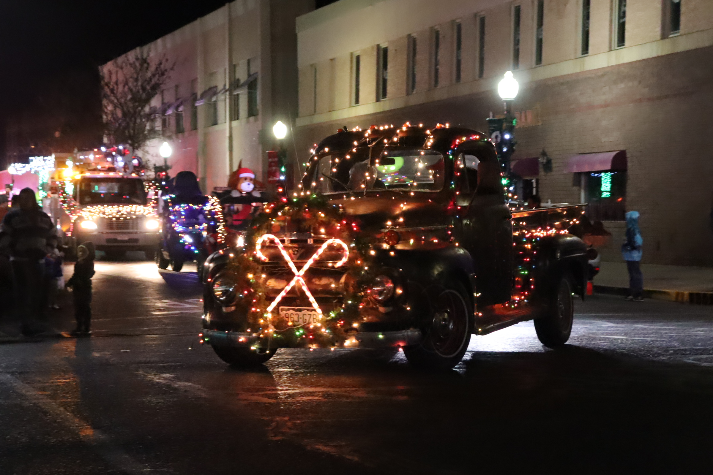 James Huff Southeast Colorado Antique Vehicle Club Parade of Lights SECO News seconews.org